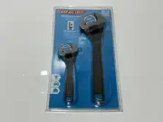 Channellock Tools (NOS, NEW) WS-2N 2pc 6” & 10” BLACK Adjustable Wrench Set