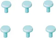 Baby Nail Trimmer Pads - Jaybva 6PCS Grinding Heads Polish Disc for Standard Electric Nail File Clippers and Cutter Kit Blue Pads for Children 6 Months Up