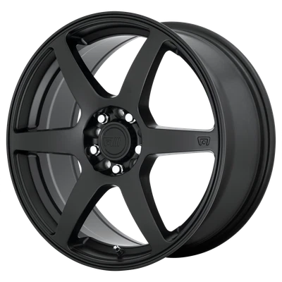 17x7 Motegi MR143 CS6 Satin Black Wheel 4x100/4x4.25 (40mm) (for: Audi)