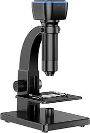 2000x Magnification Dual Lenses Intelligent Digital Microscope Portable 5.0M Pixels High Clear PC & WI-FI-Connection Dual Light Source Magnifier Supports Photographing & Video