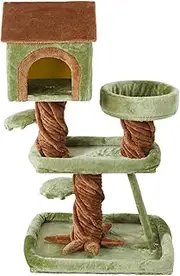 Cat Tree Cat House Multi Tiers Jungle House Scratch Post for Cat