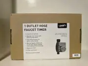 Orbit 1-Outlet Programmable Hose Faucet Timer New! Sealed in Box!