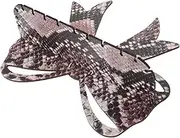 CVUTOVO Rustic Wooden Butterfly Wall Shelves Crystal Display -Saving Storage for Bedroom Living Room Bathroom Easy Installation Home Decor