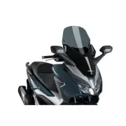 PUIG SCREEN V-TECH LINE TOURING FOR HONDA FORZA 125 15-20 DARK SMOKE