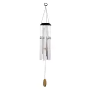 Solar Led Wind Chime Light Various Colors Light Outdoor Hanging Tube4823