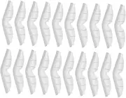 TOPPERFUN Nose Pad for Face Masks 20 Pack Silicone Anti-Fog Strips Comfortable Seal for Glasses for Adults Children