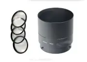 MACRO CLOSE UP Lens 4 Filter Kit bundle + Tube for Nikon CoolPix P100, DIGITAL
