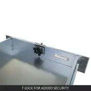 Under Tray Tool Box Trundle Drawer 1500 mm UTE Drawer Dual Extra Cab Toolbox
