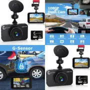 Car Front Dash Camera Dashboard Cam Auto Dashcam Parking Monitor Record 32GB
