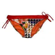 Prana Saba Bikini Swim Bottoms Geometric Floral Pattern UPF 50+ NWT Women's XL