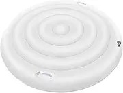 Spa Cover, 65 inch Round Inflatable Hot Tub Cover, Dustproof & Waterproof Insulated Pool with Handles, Energy-Saving Replacement Spa Covers for Hot Tubs, and Easy to Use