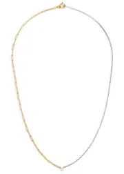 Yvonne Leon Collier Solitaire 18kt Gold Necklace - One Size One Size