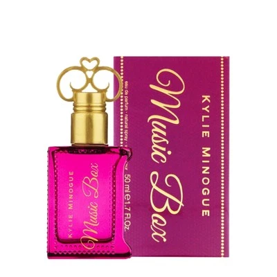 Kylie Minogue Music Box 50ml EDP Spray Women Perfume Sealed Slightly SquashedBox