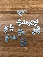 16 Pcs Small Furniture Connector Interlock Picture Frame Bathroom Hooks D-4