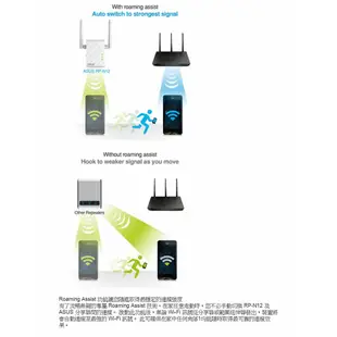 ASUS 華碩 RP-N12 Wireless-N300 WiFi 訊號延伸器 / 存取點【GAME休閒館】