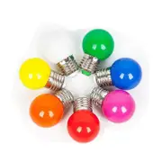 15 Pack 3v Led S14 Colored Replacement Light Bulbs For Home