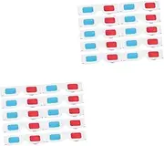 HOMOCONO 20 Pcs 3d Game Glasses 3d Eyeglass Anaglyph Cardboard Glasses 3d Paper 3d Video Glasses Bulk Shot Glasses Red Glasses Stereoscopic Glasses 3d Viewing Glasses Glasses Red Frame