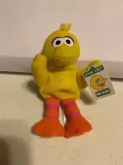 1999 4.5" BIG BIRD SESAME STREET Mini Beans KELLOGG'S cereal box toy