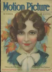 MAG: MOTION PICTURE MAGAZINE Oct 1928-DOROTHY DEVORE, MARY PICKFORD, MYRNA LOY