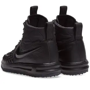 =CodE= NIKE LUNAR FORCE 1 DUCKBOOT 皮革籃球鞋(黑)916682-002 AF-1.男