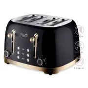 Sansai (PHT-3044) 4-Slice Retro Toaster