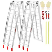 Aluminum Ramp 1500 LBS Foldable Loading Ramps for Pickup Trucks Bed 2 PCS
