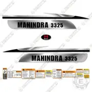 Fits Mahindra 3325 Decal Kit Tractor Reproduction Equipment Decals Silver Vinyl!