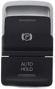 Parking Brake Button Compatible with VW for Golf 7 MK7 for Jetta MK7 for E-Golf Electronic Hand Brake Switch Parking Brake Switch Auto Hold Button OEM 5GG 927 225 5GG927225