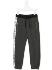 NWT Burberry Kids Unisex side panel track pants Size 14Y