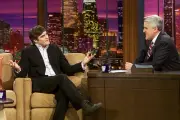 Actor Joaquim Pheonix during an interview with host Jay Leno on Ja- Old Photo 4