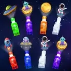 24PCS Space Theme Party Favors LED Finger Lights Glow in the Dark Light Up To...