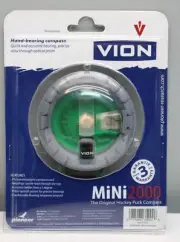 VION MINI 2000. The Original Hockey Puck Compass. NEW SEALED