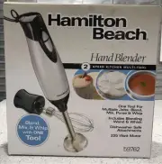 NEW Hamilton Beach Hand Blender 2-Speed Kitchen Multi-Tool Wand Whisk UNUSED NIP