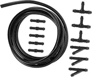 MUCKLILY 1 Set Windshield Washer Hose Kit Windshield Repair Kit Car Parts Wiper Tube Connectors