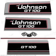 Fits Johnson 1990's GT 100 Decals