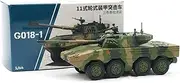 1:64 Type 11 Wheeled Armored Assault Vehicle Camouflage G018-1 Alloy Simulation Model Car