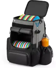 Golf Bag Heavy Duty 600D Polyester with Insulated Cooler-Disc Golf Backpack 26+