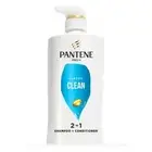 Pantene Pro-V Classic Clean 2in1 Shampoo and Conditioner, All Hair Types, 17.9oz