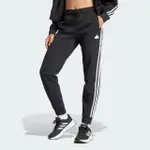 【ADIDAS 愛迪達】長褲 女款 運動褲 W FI 3S REG PT 黑 IN9479