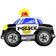 Police Car Junior Shape Helium Balloon