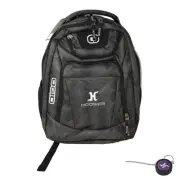 Hoosier OGIO Excelsior Backpack - Gray with Dual Main Compartments & Keychain