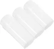 Hohopeti Microscope Slide Storage Container 3pcs Plastic Slide Staining Jar with Lid for Lab