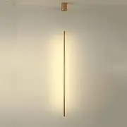 TONFON Modern LED Long Tube Chandelier Simple Single Head Pendant Light Metal Hanging Light with Acrylic Shade for Kitchen Island Living Room Bedroom Bedside Dining Room Hallway Ceiling Light Fixture(