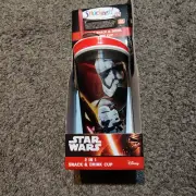 New Snackeez As Seen On TV Star Wars Storm Troopers Snack And Drink Cup