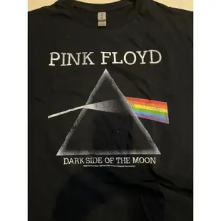 T恤 全新進口 PINK FLOYD (DARK SIDE ON THE MOON ) 黑色 SIZE XXL