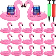 Flamingo Inflatable Drink Holder Drink Floats Inflatable Supplies Flamingo Dr...