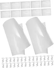 EXAOMBLE 1 Set PVC Cat Scratch Furniture Protector Scratching with Twist Pins for Sofa Bed and Cat Furniture Preservation