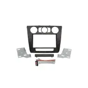 Aerpro Double DIN Black Facia With Blanking Plate for BMW 1 Series 2004-2011
