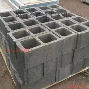 粗糙空心磚水泥砌墻粗面空心磚混凝土裝飾空心磚塊雙孔網紅磚廠家nisaku01