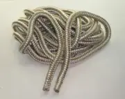Marine Grade Double Braid Nylon Rope 5/8 x 100ft Gold for Dock Anchor Line